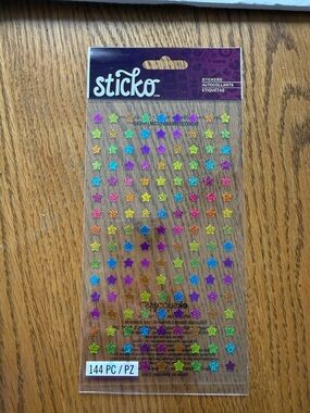 Sticko Multicolor Star Sticker Pack
